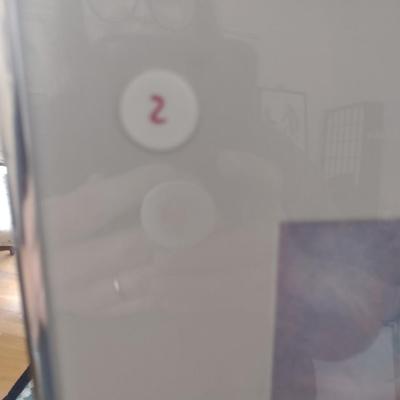 Sale Photo Thumbnail #1258: 'Lenten Rose' Original Framed Watercolor by Nationally Recognized Artist Susan Anderson.  Item is framed under plexiglass.