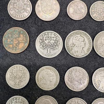 Sale Photo Thumbnail #504: Lot includes 37 coins of various denominations and years.  See photos for what’s included.