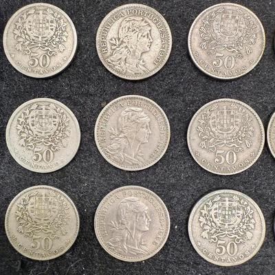 Sale Photo Thumbnail #501: Lot includes 37 coins of various denominations and years.  See photos for what’s included.