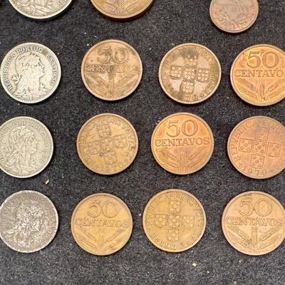 Sale Photo Thumbnail #502: Lot includes 37 coins of various denominations and years.  See photos for what’s included.