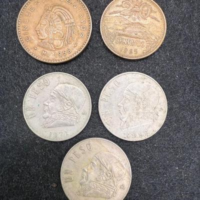 Sale Photo Thumbnail #508: Lot includes 9 coins of various denominations and years.  See photos for details.