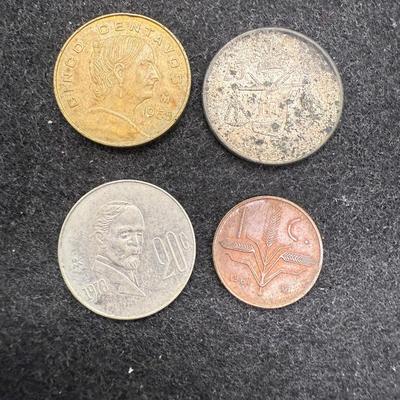 Sale Photo Thumbnail #507: Lot includes 9 coins of various denominations and years.  See photos for details.