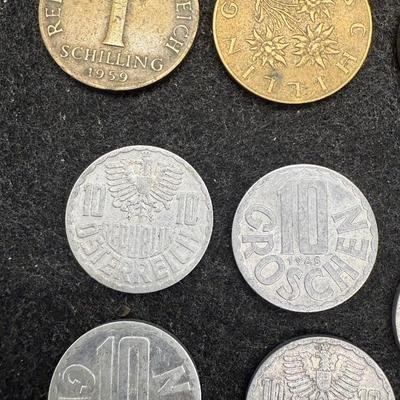 Sale Photo Thumbnail #511: Includes 10 coins of various denominations and years.  See photos for what’s included.