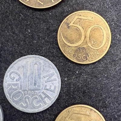 Sale Photo Thumbnail #510: Includes 10 coins of various denominations and years.  See photos for what’s included.