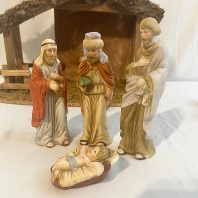 Porcelain Nativity Scene Set (PB-RG)