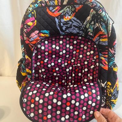 Vera Bradley ‘Butterfly Flutter’ Pattern Backpack & Sorial Clutch (PB-RG)