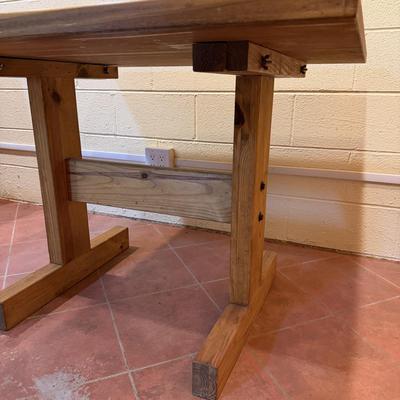 Two Wooden Tables (O-MG)
