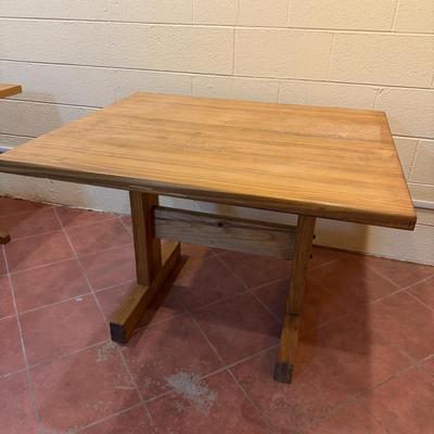 Two Wooden Tables (O-MG)
