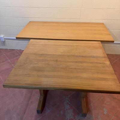 Two Wooden Tables (O-MG)