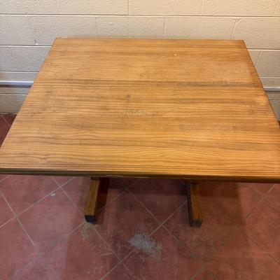 Two Wooden Tables (O-MG)