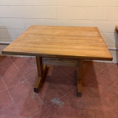 Two Wooden Tables (O-MG)