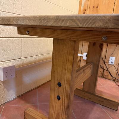 Two Wooden Tables (O-MG)