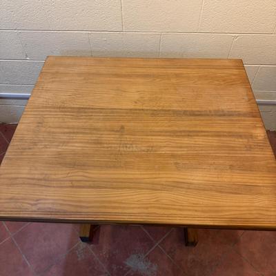 Two Wooden Tables (O-MG)