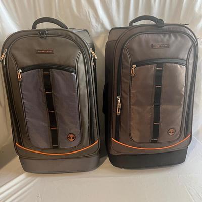 Pair of Timberland ‘Jay Peak’ Rolling Suitcases (PB-RG)
