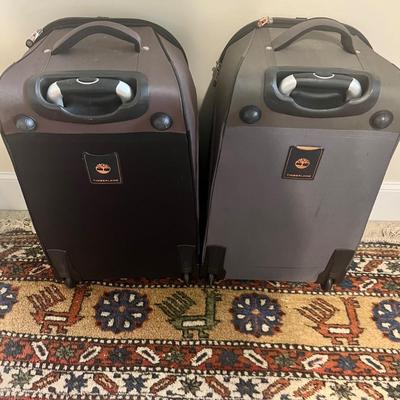 Pair of Timberland ‘Jay Peak’ Rolling Suitcases (PB-RG)