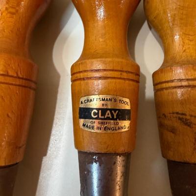 Six Piece Clay of Sheffield Cabinet Screwdrivers (O-MG)