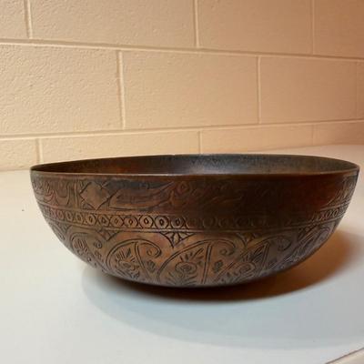 Embossed Copper Bowl (BD-MG)