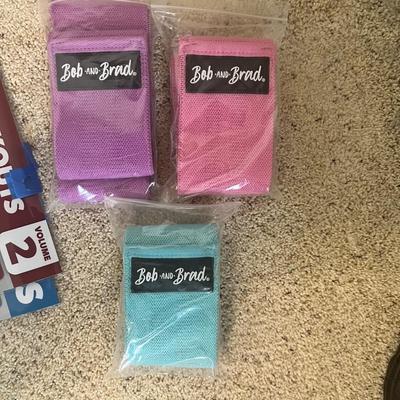 Bob and Brad Resistance Bands Plus Weights & More (PB-RG)