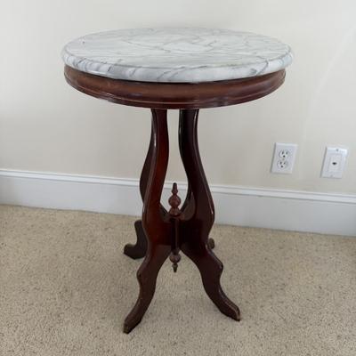 Victorian Style Marble Top Table (BD-MG)