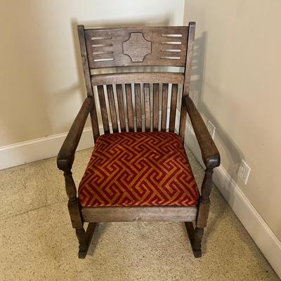 Arts & Crafts Style Rocking Chair (PB-RG)