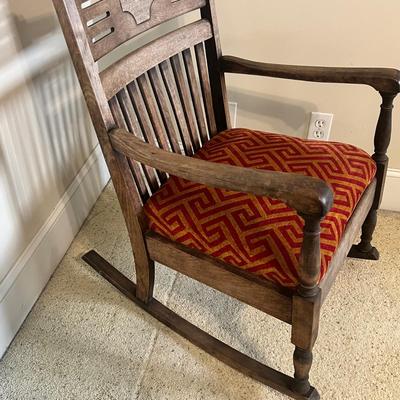 Arts & Crafts Style Rocking Chair (PB-RG)