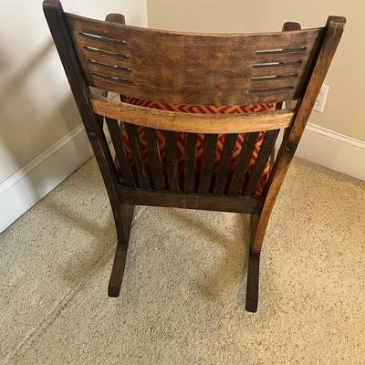 Arts & Crafts Style Rocking Chair (PB-RG)