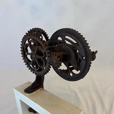Two Cast Iron Apple Peelers (K-BC)