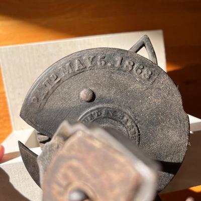 Two Cast Iron Apple Peelers (K-BC)
