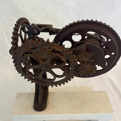 Two Cast Iron Apple Peelers (K-BC)