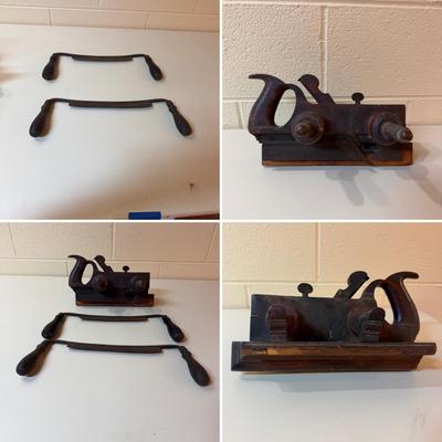 Plow Plane & Two Draw Knives (WS-MG)
