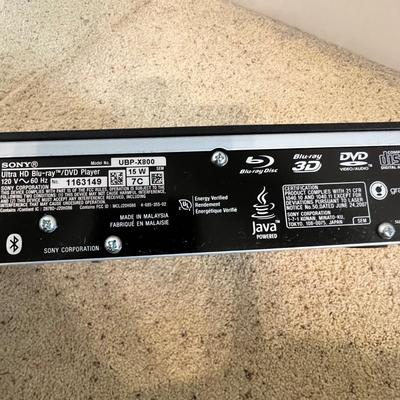 Sony UBP-X800 Series 4K Ultra HD Blu-ray Player (PB-RG)