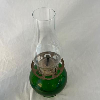 Oil Lamps with Colored Bases (K-BC)