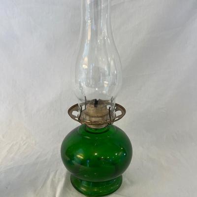Oil Lamps with Colored Bases (K-BC)