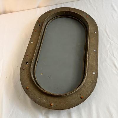Solid Brass Porthole Mirror (PB-RG)