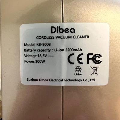 Dibea KB-9008 Cordless 2 in 1 Stick Vacuum (PB-RG)