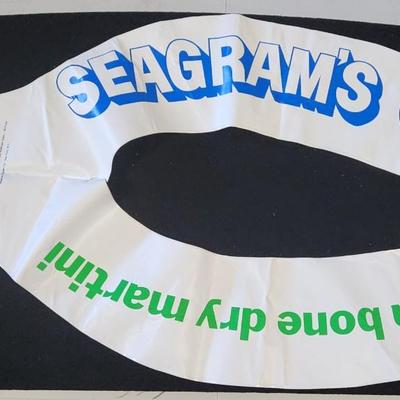 Sale Photo Thumbnail #312: Vintage Seagrams Gin Wishbone Inflatable & Continental Airplane