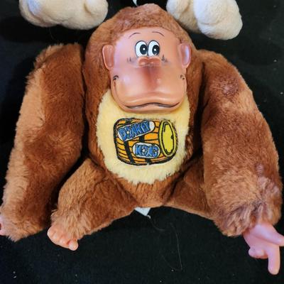 Sale Photo Thumbnail #324: Vintage / Retro Donkey Kong Plushie Toys Stuffed Animal Lot