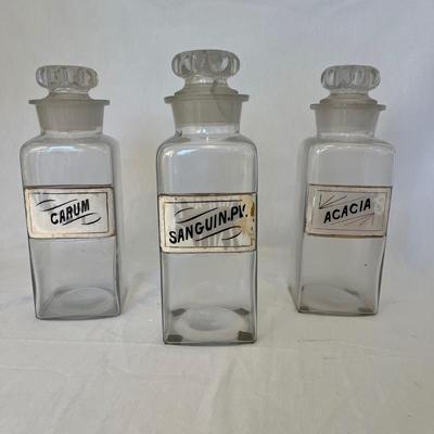 Apothecary Bottles (K-BC)