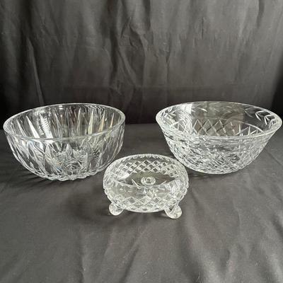 Waterford, Ceska & More Crystal Bowls (K-BC)