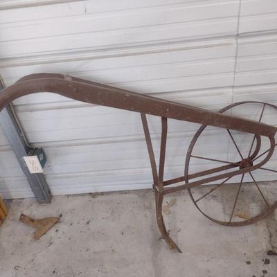 Vintage Push Plow