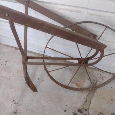 Vintage Push Plow