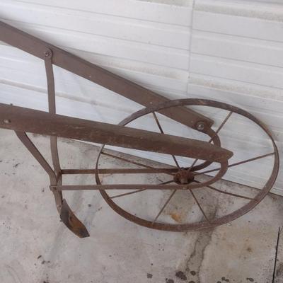 Vintage Push Plow