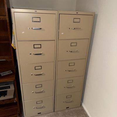Sale Photo Thumbnail #56: 2 4-DRAWER FILE CABINETS