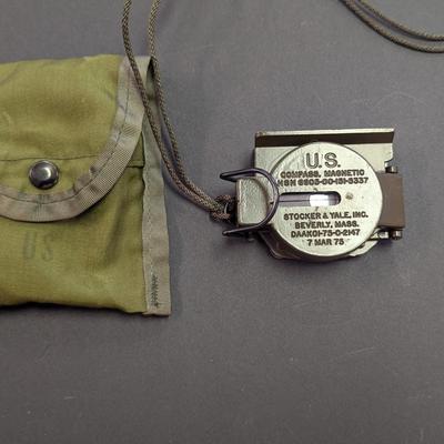 U.S. Military Magnetic Compass Stocker & Yale 1975