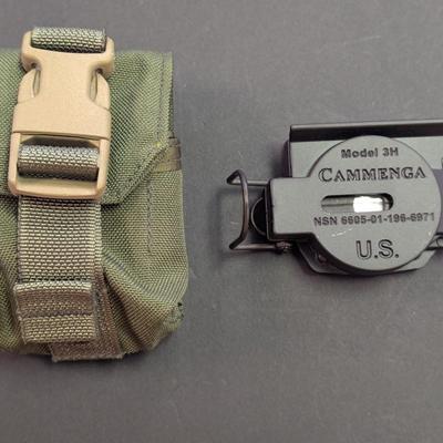 Cammenga Model 3H Magnetic Compass w/ Pouch