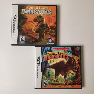 LOT 96B: Assorted Nintendo DS Games-Digging for Dinosaurs, Ninjago, Marvel & Many More