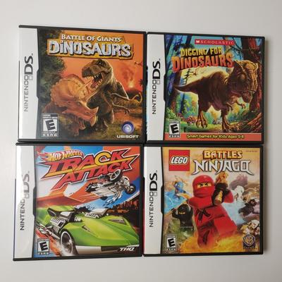 LOT 96B: Assorted Nintendo DS Games-Digging for Dinosaurs, Ninjago, Marvel & Many More