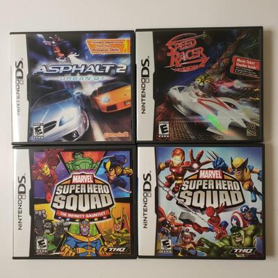 LOT 96B: Assorted Nintendo DS Games-Digging for Dinosaurs, Ninjago, Marvel & Many More