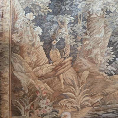 LOT 101Y: Beautiful Tapestry and Hanging Hardware