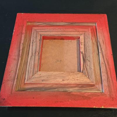 LOT 109H: Three Framed Flower Prints and Gold-tone Bowl with Lid